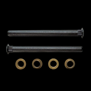TOM AUTO PARTS Door Hinge Pin & Bushing Kit – 2 Pin 4 Bushing – Fits 94-04 Chevy GMC Olds Blazer S10 Jimmy Bravada