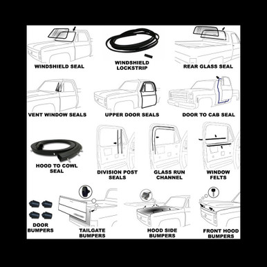 1973-80 Square Body Standard Cab Chevy & GMC Truck Complete