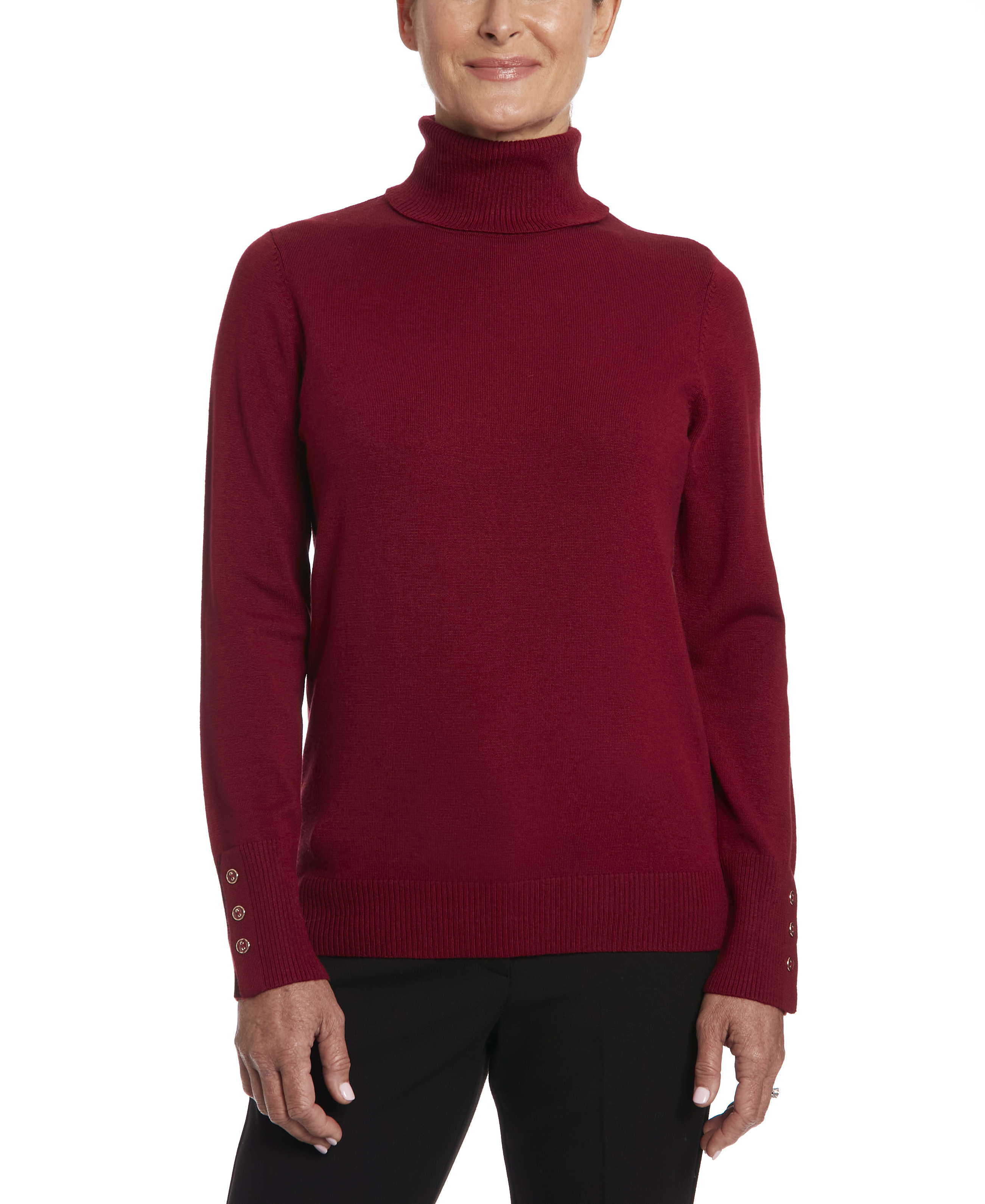 JUCCA 売れ筋商品|||ユッカ ニット&セーター アウター レディース Turtlenecks Red ウィグマン ニット タートルネック セーター スカーレットレッド
