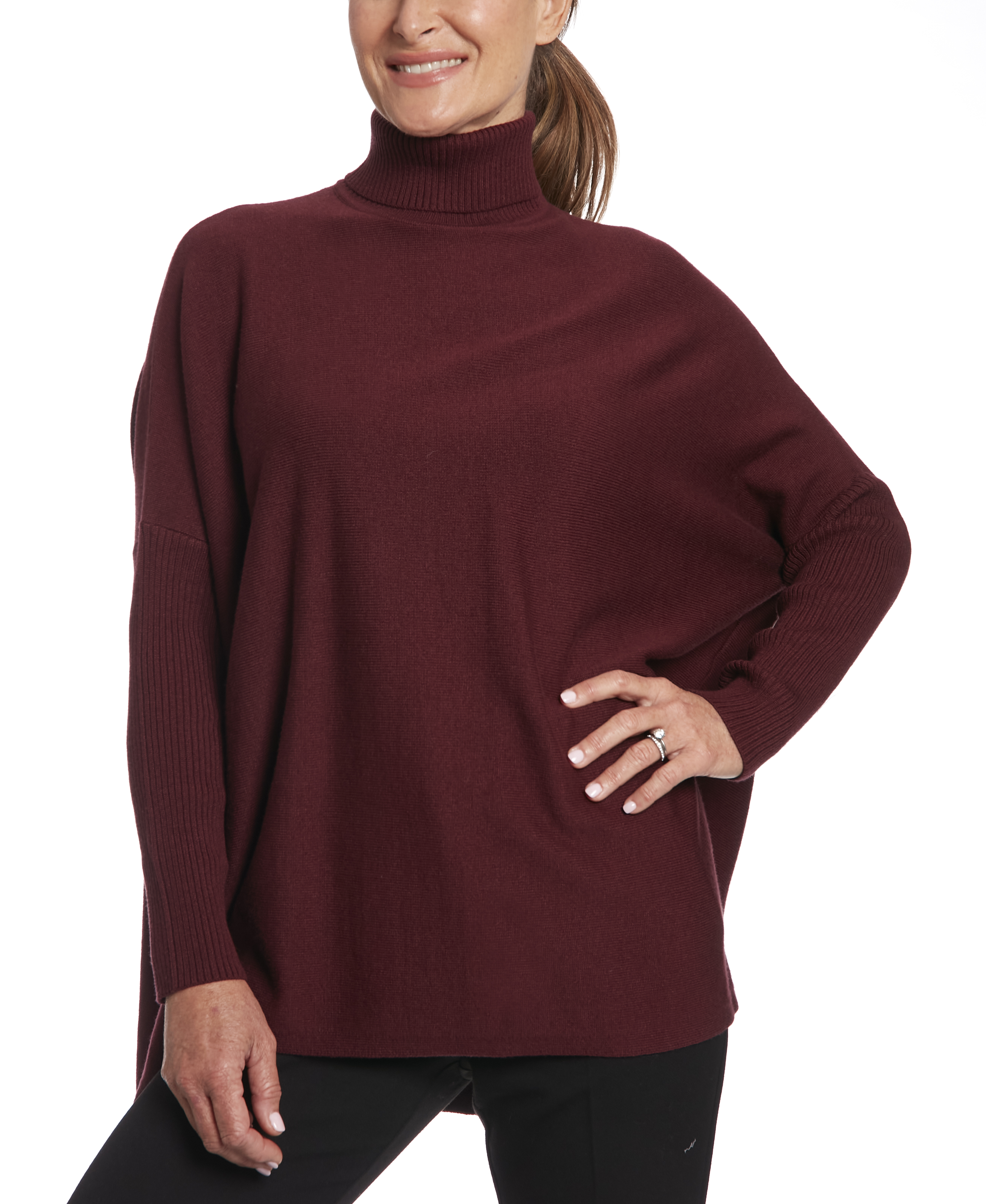 cecilietelle ポンチョ　　Half Neck Long Poncho 2025年最新】cecilie telle ポンチョの人気アイテム - メルカリ