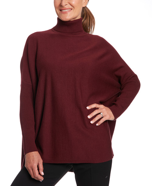 cecilietelle ポンチョ　　Half Neck Long Poncho cecilietelle ポンチョHalf Neck Long Poncho