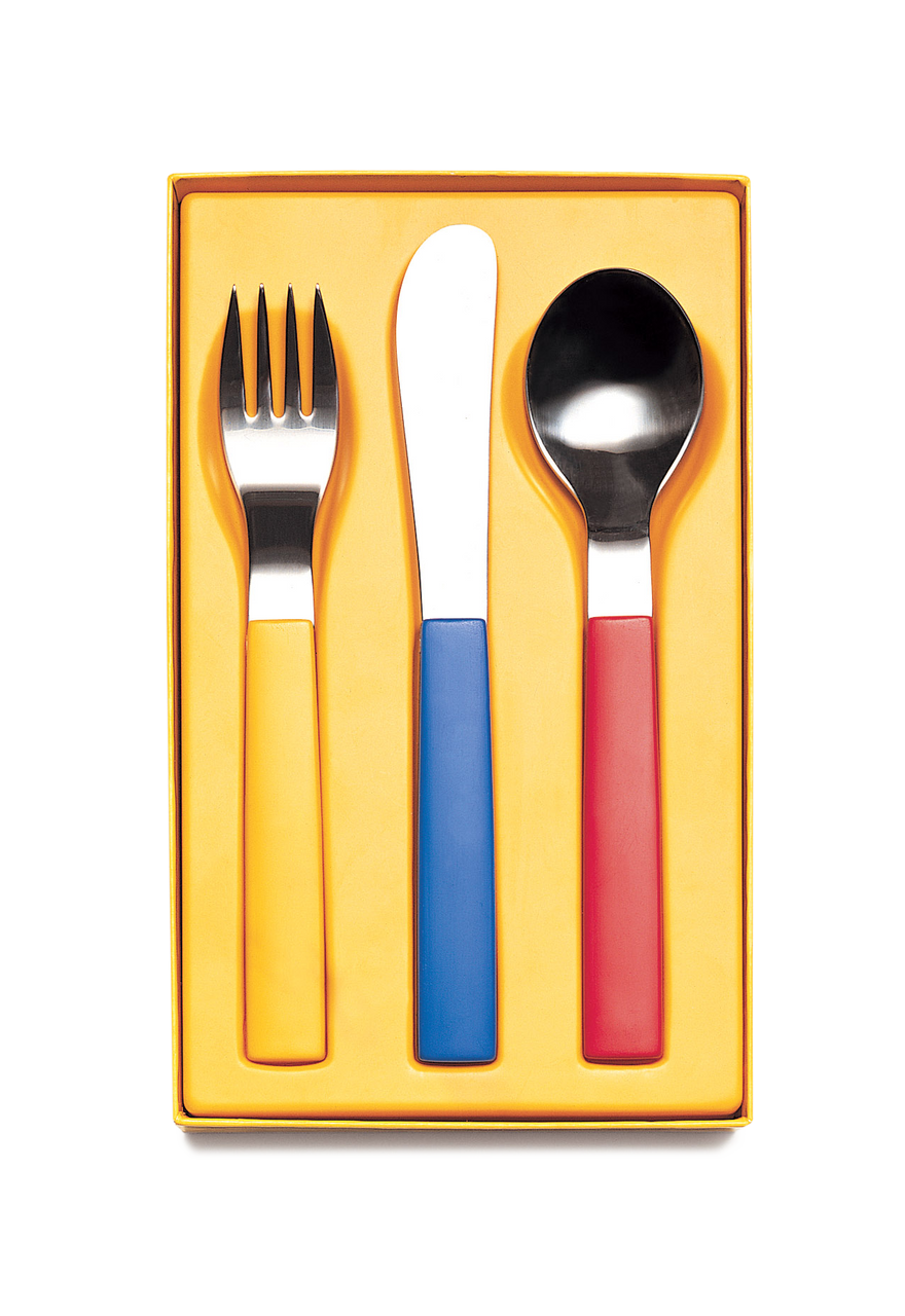 Multicoloured 3 piece Child's Set | David Mellor | Mud Australia