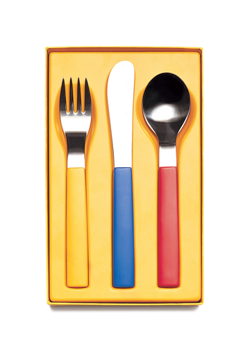 Multicoloured 3 piece Child's Set | David Mellor | Mud Australia