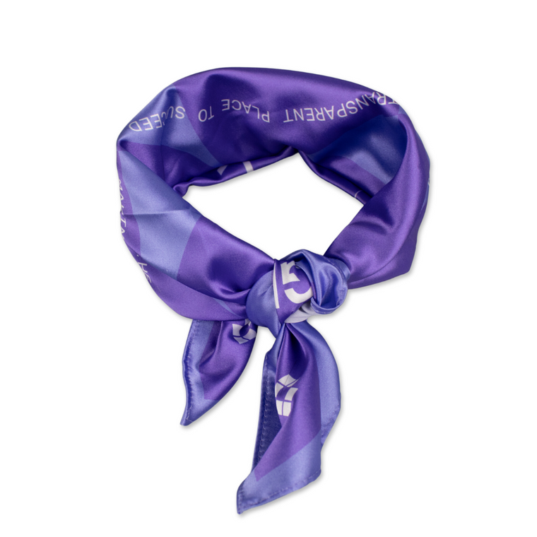 Purple Scarf