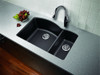 Pull Out Kitchen Faucet with Single Handle, Polished Chrome/Gray