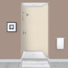 Transolid EWKX363696-38 Expressions 36" X 36" X 96" 6-Piece Shower Wall Kit with Extension Kit, In Bisque