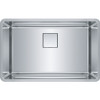 Pescara Um 28-in 18 Gauge Stainless Steel Single Kitchen Sink