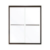 60" X 32" X 72" 5-Piece Alcove Shower Kit, In Grey