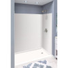 KSE603272-5475NC-31 60-in X 32-in X 72-in 5-Piece Alcove Shower Kit, In White