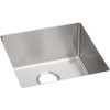 ECTRU17179 Stainless Steel Single Bowl Undermount Sink in Polished Satin