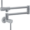 Absinthe Wall Mounted Pot Filler Faucet In Polished Nickel