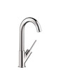 High-Arc Bar Faucet with Quick Clean Aerator in Chrome