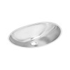 ELUH1811 Stainless Steel Single Bowl Undermount Sink in Lustrous Highlighted Satin
