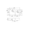 ELUH3119R Stainless Steel Double Bowl Undermount Sink in Lustrous Highlighted Satin