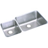 ELUH3520LDBG Stainless Steel Double Bowl Undermount Sink Kit in Lustrous Highlighted Satin