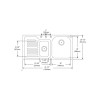 ELUH4221R Stainless Steel Double Bowl Undermount Sink in Lustrous Highlighted Satin