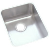 ELUHAD141855 Stainless Steel Single Bowl Undermount Sink in Lustrous Highlighted Satin