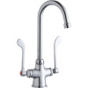 LK500GN05T6 Commercial Single-Hole Faucet in Chrome
