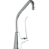 LK535HA08T6 Commercial Single-Hole Faucet in Chrome