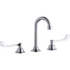 LK800GN04T6 Commercial 3-Hole Faucet in Chrome