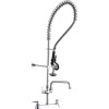 LK843AF08C Commercial 3-Hole Faucet in Chrome