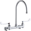 LK940GN08T6S Commercial 2-Hole Faucet in Chrome