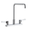 LKD2442BHC Kitchen 3-Hole Faucet in Chrome