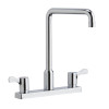 LKD2442C Kitchen 3-Hole Faucet in Chrome