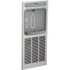 LZWSGRNM8K Filtered Bottle Filling Station In-Wall with Green Chiller in Stainless Steel