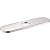14019001 10in Escutcheon Plate for Single Hole Kitchen Faucets in Chrome