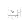 31" x 22" x 5-1/2" 18 Gauge Stainless Steel Single Bowl Drop-in ADA Kitchen Sink with 3 Faucet Holes in Lustrous Satin