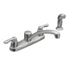 7907 Double Handle Kitchen Faucet in Chrome