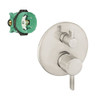 K04447-01850BN Ecostat S Pressure Balance Trim with Diverter with Rough-In in Brushed Nickel