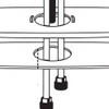 1935 Escutcheon in Chrome