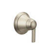 Single Function Volume Control Valve Trim in Brushed Nickel