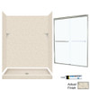 SSP3460050-M58570NC 72-in x 60-in x 34-in 5-Piece Alcove Shower Kit in Tahiti Desert