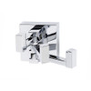 Modern Robe Hook in Polished Nickel