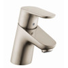 Hansgrohe 04370820 Focus Single-Hole Faucet 70 with Pop-Up Drain, 1.2 GPM, In Brushed Nickel
