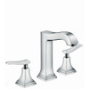 31331001 Metropol Classic Widespread Faucet 160 with Lever Handles and Pop-Up Drain, 1.2 GPM, In Chrome