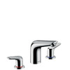Focus N Widespread Faucet 100 with Pop-Up Drain, 1.2 GPM, In Chrome