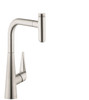 Talis Select S HighArc Kitchen Faucet, 1-Spray Pull-Out, 1.75 GPM, In Chrome