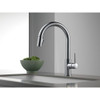 9159-AR-DST Trinsic Single Handle Pull-Down Kitchen Faucet in Arctic Stainless