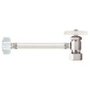 BrassCraft OCR19V90DLX C 1/2 in. Nom Comp x 7/8 in. Ballcock Toilet Multi-Turn One-Piece Supply - Angle Stop, Vinyl Connector