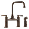 Deck Mounted Kitchen Faucet in Venetian Bronze Deck Mounted Kitchen Faucet in Venetian Bronze