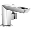 Single-Handle Lavatory Faucet with Open-Flow Spout in Chrome Finish, 1.2gpm Flow Rate