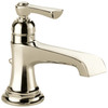 Single Handle Single Hole Lavatory Faucet in Polished Nickel Finish, 1.5gpm Flow Rate