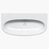 1100MUS00 100 Series 39.37-in W x 19.69-in L Sink White