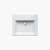 55 Series 21.65-in W x 14.57-in L Sink White