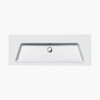125 Series 49.2-in W x 18.5-in L Sink White