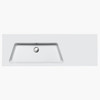140 Series 55-in W x 18.5-in L Sink White